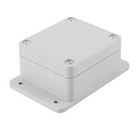 Scatola di giunzione antipolvere impermeabile IP65 Scatola di giunzione in plastica ABS Scatole elettriche universali Contenitore per progetti Grigio(89 * 59 * 35mm)