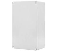Scatola di giunzione antipolvere impermeabile IP65 Scatola di giunzione in plastica ABS Scatole elettriche universali Contenitore per progetti Grigio(200 * 120 * 75mm)