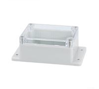 Scatola di giunzione di plastica sigillata IP65 con orecchie e coperchio trasparente del PC per l'alloggio affidabile del collegamento elettrico