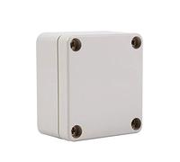 Scatola di Giunzione Impermeabile IP66, Cassetta di Derivazione Elettrica Esterna in ABS Termoplastico(65×60×35mm)