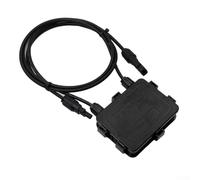 Scatola di giunzione impermeabile IP67 per pannelli solari con cavo e fibra di carbonio, compatibile con pannelli solari da 180 W 300 W, per installazione interna ed esterna