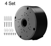 Scatola di giunzione impermeabile per fotocamera 4 pezzi ABS scatola di montaggi