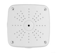 Scatola di giunzione impermeabile per telecamera CCTV, scatola di protezione in plastica per cavi per telecamere di sicurezza esterne, 130 x 130 x 50 mm, bianco