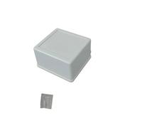 Scatola di giunzione in plastica ignifuga con isolamento elettrico e interno spazioso per la gestione dei cavi, scatola di giunzione in plastica nera o bianca