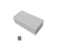 Scatola di giunzione in plastica ignifuga con isolamento elettrico e interno spazioso per la gestione dei cavi, scatola di giunzione in plastica nera o bianca