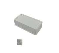 Scatola di giunzione in plastica ignifuga con isolamento elettrico e interno spazioso per la gestione dei cavi, scatola di giunzione in plastica nera o bianca