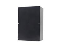Scatola di giunzione professionale in plastica ABS Custodia impermeabile IP67 for progetti elettronici Custodia nera antipolvere(F6)