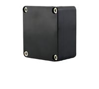 Scatola di giunzione professionale in plastica ABS Custodia impermeabile IP67 for progetti elettronici Custodia nera antipolvere(F20)
