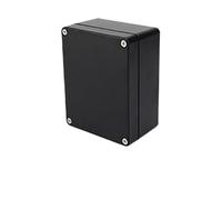Scatola di giunzione professionale in plastica ABS Custodia impermeabile IP67 for progetti elettronici Custodia nera antipolvere(F3)