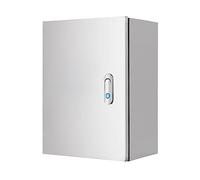 Scatola di Giunzione Resistente alle intemperie in Acciaio Inossidabile 304, Contenitore Metallico per Interni/Esterni con Coperchio, Scatola di distribuzione elettrica a Parete (400x500x200