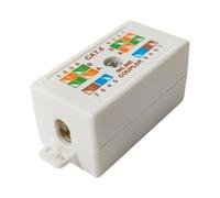 Scatola di giunzione RJ45 Cat6 Inline Punching Down Coupler Joiner per Ethernet Networking Cable Joiner