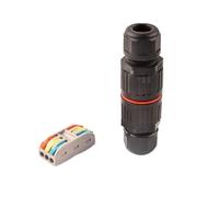Scatola di giunzione terminale push-in for esterni con connettore diritto impermeabile IP68 a 2/3/5 pin(CDF 3P)