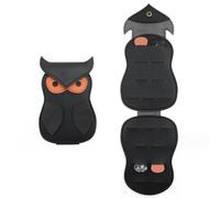 Scatola di immagazzinaggio arrotolabile portatile a forma di gufo per accessori sportivi e intrattenimento S8W4, Nero , misura