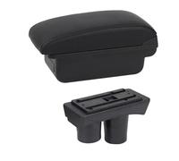 Scatola di immagazzinaggio Bracciolo Per Auto, Scatola Portaoggetti Interna Accessorio Per Lo Stile Degli Interni Per Citroen C-Elysee C3-XR(B1 Black Line)