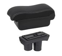 Scatola di immagazzinaggio Bracciolo Per Auto, Scatola Portaoggetti Interna Accessorio Per Lo Stile Degli Interni Per Citroen C-Elysee C3-XR(B2 White Line)