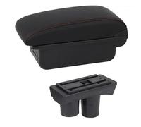 Scatola di immagazzinaggio Bracciolo Per Auto, Scatola Portaoggetti Interna Accessorio Per Lo Stile Degli Interni Per Citroen C-Elysee C3-XR(C1 Red Line)