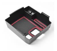 Scatola di immagazzinaggio del bracciolo della console centrale compatibile con Toyota Corolla E210 2019-2025 Cross XG10 2022-2025 Accessori for inserti(Red)