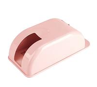 Scatola di immagazzinaggio del sacchetto di plastica Dispenser per sacchetti della spazzatura Dispenser per sacchetti della spazzatura Dispenser per sacchetti della spazzatura (Rosa)