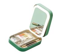 Scatola di immagazzinaggio del trucco illuminata a LED Scatola di immagazzinaggio dei monili attrezzata della luce del LED e degli occhiali di trucco Combo per le donne moderne