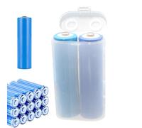 Scatola di immagazzinaggio della batteria Clear - Scatola di immagazzinaggio della batteria | Scatola di immagazzinaggio della batteria | Porta batteria trasparente | AA CONTATORE DELLA BATTERIA | P