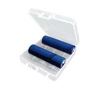 Scatola di immagazzinaggio della batteria Clear - Scatola di immagazzinaggio della batteria | Scatola di immagazzinaggio della batteria | Porta batteria trasparente | AA CONTATORE DELLA BATTERIA | P