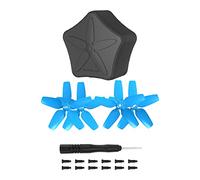 Scatola di immagazzinaggio dell'elica + Kit di ricambi per eliche per droni per DJI Avata (2 paia di paddle blu + scatola)