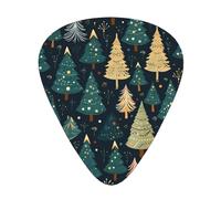 Scatola di immagazzinaggio dell'organizzatore della stampa dell'albero di Natale Plettri per chitarra acustica di spessore differente
