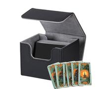 Scatola di immagazzinaggio di carte da gioco, scatola di immagazzinaggio di giochi di carte | La custodia per il trasporto del ponte contiene oltre 120 carte di archiviazione,Protezione a