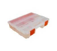 Scatola di immagazzinaggio di piccole parti Organizzatori di hardware Scatola degli attrezzi portatile Scatola di immagazzinaggio hardware per viti Chiodi Bulloni Organizzatori di utensili portatili