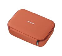 Scatola di immagazzinaggio di tela di EVA con la borsa della chiusura lampo della cassa di viaggio della spugna per Sunnylife per l'archiviazione degli auricolari del drone dell'unità Neo, Arancione,