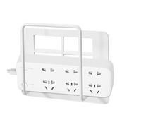 Scatola di immagazzinaggio per router, senza foratura, ad alta resistenza, supporto per router e modem WiFi Rack di stoccaggio, per multipresa Internet Modem Camera da letto, ufficio, ufficio casa