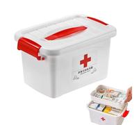 Scatola di immagazzinaggio pillole - Organizzatore di medicina portatile, contenitore di immagazzinaggio da viaggio | Scatola di immagazzinaggio di medicina sicura di grande capacità con diversi