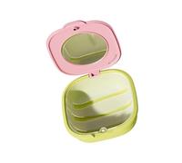 Scatola di immagazzinaggio portatile con coperchio sicuro per il viaggio compatto brace accessori organizzatori per allineatori trasparenti fermi organizzatori