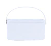 Scatola di immagazzinaggio portatile di trucco di viaggio con LED illuminato pieghevole USB Recahargeable cosmetico trasporto per la custodia organizzatore di gioielli per le donne Scatola di trucco