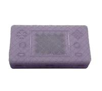 Scatola di immagazzinaggio portatile per AYANEO Pocket S Mini Console di gioco Coperchio di protezione Retro palmare Console di gioco di viaggio Custodia per il trasporto (Translucent Purple)