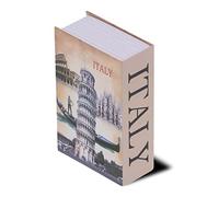 Scatola di immagazzinaggio segreta nascosta, cassaforte per libri con serratura a combinazione di sicurezza Dizionario simulato di mini libri Scatola di immagazzinaggio di password Trasferimento di li
