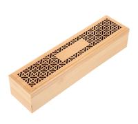 Scatola di incenso in legno Scatola di incenso riutilizzabile con supporto da
