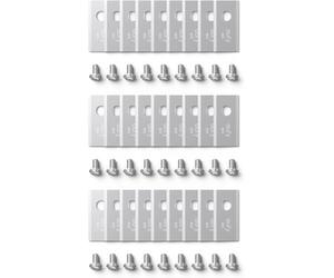Scatola di lame di ricambio eufy: 3 (9 lame per tosaerba e 9 viti), compatibile con eufy E15 & E18*