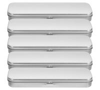 Scatola Di Latta Per Matite Astuccio in Metallo Porta Matita Scuola Penne