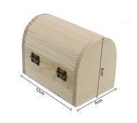 Scatola di Legno IN Immagazzinaggio Regalo Piccolo/Grande Ricordi Qualità
