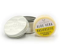 Scatola di metallo con sapone da barba Aloe Vera, 60gr