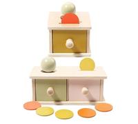 Scatola Di Monete Per Piccoli, Scatola Di Moneta Toddler Toy,Sviluppo Di Motricità Fine - Toddler Tools Educational Tools Presschool Early Development Dather Box Toy per Ragazze