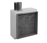Scatola di montaggio Limodor compact-K uscita aria superiore, NW80 - Codice articolo: 000082000