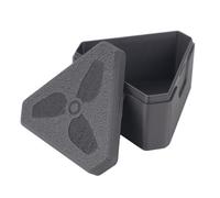 Scatola di organizzatori di eliche di protezione per droni tenendo 4 pallet portatili con motivo a strisce raffinato