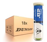 Scatola di palline da tennis Dunlop ATP Tour 18 x 4B