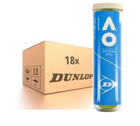 Scatola di palline da tennis Dunlop Australian Open New 18 x 4B