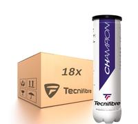Scatola di palline da tennis Tecnifibre Champion 1 - 18 x 4B