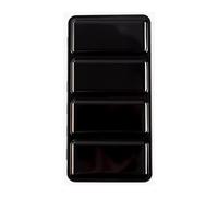 Scatola di pittura ad acquerello da viaggio con coperchio a tenuta stagna Scatola per tavolozza in metallo Vassoio di miscelazione per acquerello portatile per artista Custodia per pittura con