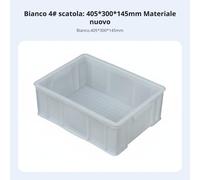 Scatola di Plastica Impilabile Spessore Maggiorato Cassa per Alimenti