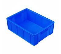 Scatola di Plastica Impilabile Spessore Maggiorato per Magazzino,